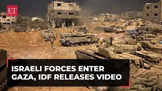 Israel-Hamas war: Israeli defence forces enter Gaza, new visuals emerge