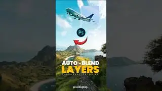 Mastering Auto Blend Layers for Stunning Photos in Photoshop #layer #photoshoptips #photoediting