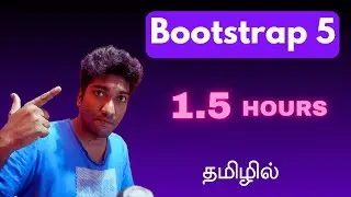 Bootstrap 5 Tutorial for Beginners to Advanced | Learn Responsive Web Design in Tamil