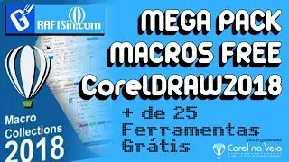 MEGA PACK MACROS FREE CorelDRAW 2018 By GrafiSin