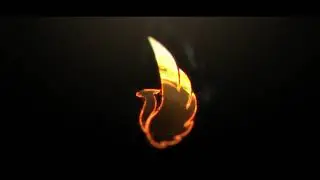 fire logo animation