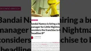 Little Nightmares Brand Manager Hiring 😍😍 #shorts  #ytshorts