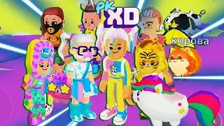 PK XD 🐾 ВЕЧЕРИНКА в СТИЛЕ ЖИВОТНЫХ - ПК ХД Исследуй Вселенную и играй с друзьями !!!