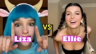Liza Anokhina vs Ellie Zeiler ✨🌠 Tik Tok Dance Compilation