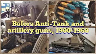 Bofors anti-tank guns and artillery, 1900-1960. #antitank #bofors #artillery