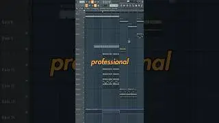 HOW TO MAKE PROFESSIONAL BEATS ON FL STUDIO! #flstudio #musicproduction #flstudiotutorial