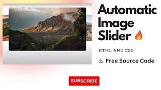 Automatic image slider html and css | carousel html css javascript | carousel slider | image slider🔥