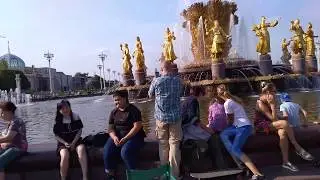 Фонтан Дружбы народов на ВДНХ после реконструкции. В честь 200 подписчиков!