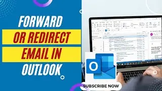 How to Forward Or Redirect Email in Outlook | Redirect Emails to Another Email Outlook