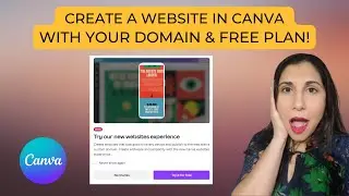 How to Create Your Website in Canva with Your Domain & Free!