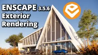 ENSCAPE Best Exterior Render Setting For SketchUp Full Guide