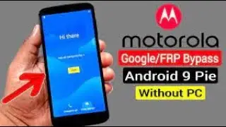 Cómo Quitar Cuenta Google Motorola XT2005-1PP | Motorola Moto e6 Android 9 | FRP Bypass