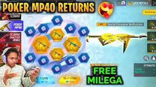 Poker MP40 Event Complete Kaise Kare | Free Fire New Event Today | How to Complete FF New Event FF