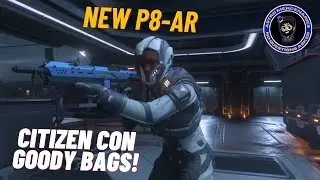 New Weapon P8-AR and Flight Suit Showcase | CitizenCon Goody Bags | Star Citizen