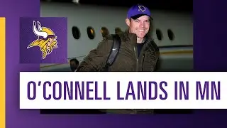 Vikings Kevin OConnell Arrives in Minnesota