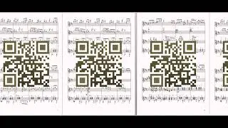 Toccata (G.Rolland) Sheet music for 4 guitars