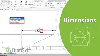 Edit Dimension to Left Justify Dimension Text Using Command Window