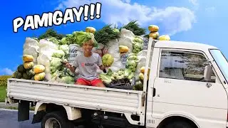 Isang Truck na Gulay at Bigas Pinamigay