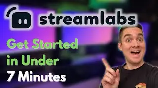 Streamlabs OBS Beginner's Tutorial for Streaming & Recording [Under 7 Minutes]