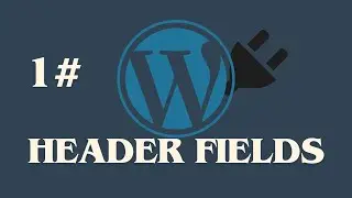 WordPress Custom Plugin - Header Fields #1