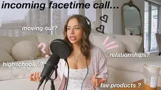 ANSWERING YOUR QUESTIONS | high school experience, my relationship, being self employed, moving out?