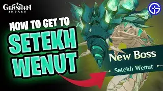 Genshin Impact Setekh Wenut Location: Where To Find Boss #genshin #genshinimpact