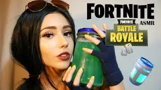 ASMR FORTNITE COSPLAY 🔫 (Whispering, tapping, brushing, sks, sounds)