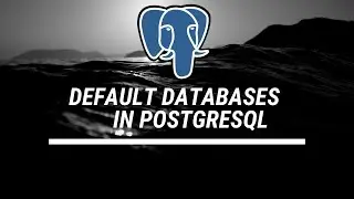 Tutorial 16-Default databases PostgreSQL?