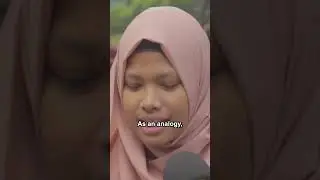 How Indonesian Women Feel about Wearing a Hijab #shorts