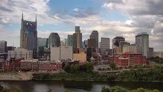 Downtown from Nissan Stadium