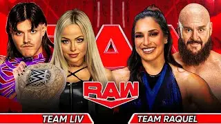 Liv Morgan & Dominik Mysterio vs Raquel Rodriguez & Braun Strowman Full Match WWE Raw Highlights