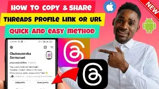 How To Copy & Share Your Threads Profile Link or URL