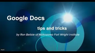 Google Docs tips and tricks