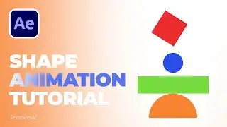 Animation Shape Tutorial in After Effects Position