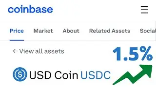 USDC APY Interest Rate Increase on Coinbase App | What is USDC? - Crypto Stablecoin Info Explained