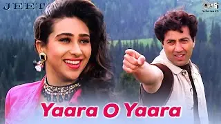 Yaara O Yaara | Jeet | Sunny Deol, Karisma Kapoor | Alka Yagnik & Vinod Rathod | 90s Love Hits