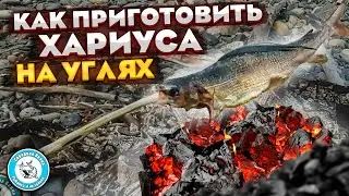 Хариус на углях. Готовим хариуса. Хариус на природе. Как приготовить хариуса. Спиннинг. спининг