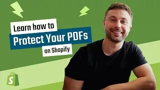 Protect your PDFs on Shopify with PDF Stamping/Watermark