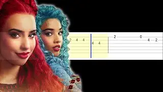 Descendants - Life Is Sweeter (Easy Guitar Tabs Tutorial)