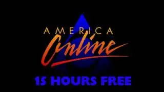 America Online Tour Ad from 1996