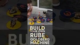 Your next super challenge is a fun one: Build a Rube Goldberg Machine!