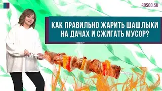 Как правильно жарить шашлыки на дачах и сжигать мусор? Советы юриста