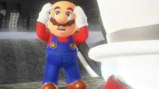 What if Mario has a Bald in Super Mario Odyssey? (4K)