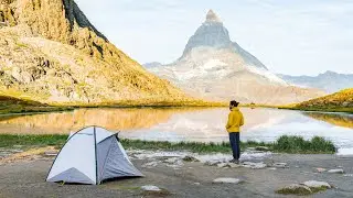 Wild Camping in the Swiss Alps