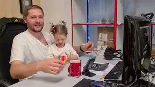 VLOG: На работе у папы