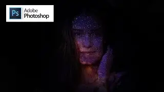 galaxy face effect in -photoshop tutorials