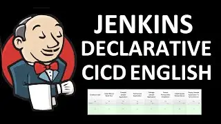 Jenkins CICD Declarative Pipeline English | How To Create Declarative Pipeline Step By Step English