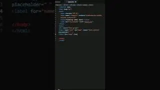 Create Floating Input Label | #htmlcss  #codingtutorials