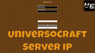 Minecraft UniversoCraft Server IP Address