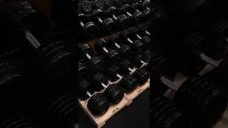 DIY Sliding Dumbbell Shelves